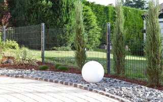 2,5m Stabmattenzaun Set's