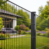 Doppelstabmattenzaun Set's