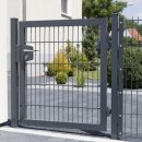 Industrie Toranlagen 1,23m|2-flg LW 5m (2,5m+2,5m)|Anthrazit RAL 7016