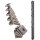 PCK-Zaunpfosten 0,83 m-Zum Aufd&uuml;beln (Kurzpfosten)-Mit VA-Klemmhalter-Anthrazit