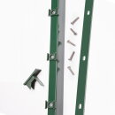 PCK-Zaunpfosten 1,03 m-Zum Einbetonieren -Mit Abdeckflachleiste-Anthrazit