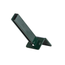 Doppelstabmattenzaun 6/5/6 Set 1,83m-22,5m l 9 Matten - 10 Pfosten-Zum Einbetonieren -Mit Abdeckflachleiste-Anthrazit