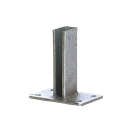 Dübelplatte 100x150x150mm Anthrazit