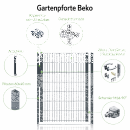 Gartenpforte Beko 1,03m-1320mm-Anthrazit