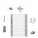 Gartenpforte Beko 1,23m-920mm-Anthrazit
