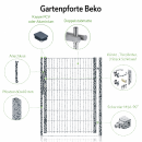 Gartenpforte Beko 1,23m-920mm-Anthrazit