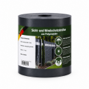 Zaun Sichtschutz Rollen 26 m Fenstergrau RAL 7040
