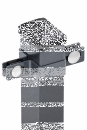 3D Stabmattenzaun Sets 1,73m-50m l 20 Matten - 21 Pfosten-Zum Einbetonieren-Anthrazit Ral 7016
