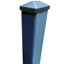 3D Stabmattenzaun Sets 2,03m-30m l 12 Matten - 13 Pfosten-Zum Einbetonieren-Anthrazit Ral 7016