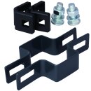 3D Stabmattenzaun Sets 2,03m-30m l 12 Matten - 13 Pfosten-Zum Einbetonieren-Anthrazit Ral 7016