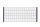 Schmuck Z&auml;une 1,23m-Karo-Anthrazit Ral 7016