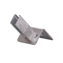 Winkelfußplatte 150mm Zink