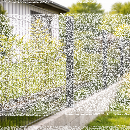 Doppelstabmattenzaun Set 0,83m 25m l 10 Matten - 11 Pfosten Zum Einbetonieren  6/5/6 Mit Abdeckflachleiste Anthrazit