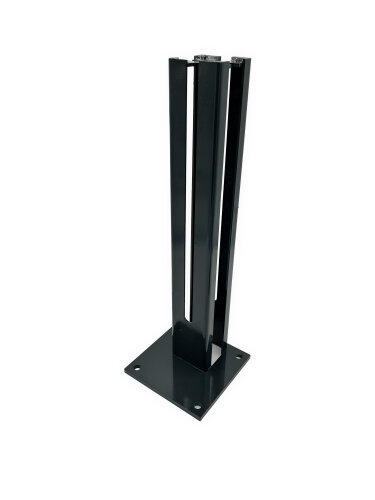 Dübelplatte für 100x100mm Torpfosten