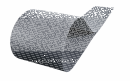 Sichtschutzstreifen Exklusiv 2,5m &ndash; Premium Zaunblende f&uuml;r Doppelstabmatten Gerillt ( Profillierte Oberfl&auml;che ) 1,35mm 1 St&uuml;ck Anthrazit RAL 7016