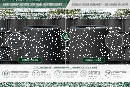 Sichtschutzstreifen Exklusiv 2,5m &ndash; Premium Zaunblende f&uuml;r Doppelstabmatten Gerillt ( Profillierte Oberfl&auml;che ) 1,35mm 1 St&uuml;ck Anthrazit RAL 7016