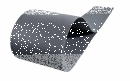 Sichtschutzstreifen 1,35mm Exklusiv Gerillt ( Profillierte Oberfl&auml;che )-Hellgrau RAL 7040-1 St&uuml;ck
