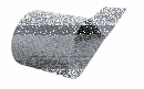 Sichtschutzstreifen Exklusiv 2,5m &ndash; Premium Zaunblende f&uuml;r Doppelstabmatten Gerillt ( Profillierte Oberfl&auml;che ) 1,35mm 5 St&uuml;ck Hellgrau RAL 7040