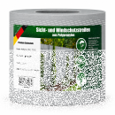 Sichtschutzstreifen Exklusiv 2,5m &ndash; Premium Zaunblende f&uuml;r Doppelstabmatten Genarbt ( Glatte Oberfl&auml;che ) 1,1 mm 1 St&uuml;ck Anthrazit RAL 7016