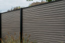 WPC Sichtschutzzaun Set
