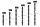 Pfosten Aufsatz f&uuml;r Zaunerh&ouml;hung 600mm Anthrazit (7016) Ohne