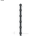 Pfosten Aufsatz f&uuml;r Zaunerh&ouml;hung 800mm Anthrazit (7016) Mit Va-Schmetterlingshalter