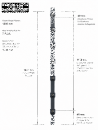 Pfosten Aufsatz f&uuml;r Zaunerh&ouml;hung 1000mm Anthrazit (7016) Mit Va-Klemmhalter