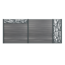 Dekogitter Boston Hera Dekogitter Hera horizontal 30x175 cm St&auml;rke 2 mm