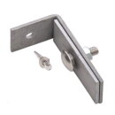 Zaunanschlusswinkel 4x Set Zink