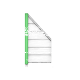 Inkl. 1x Pfosten ( Lange Seite )