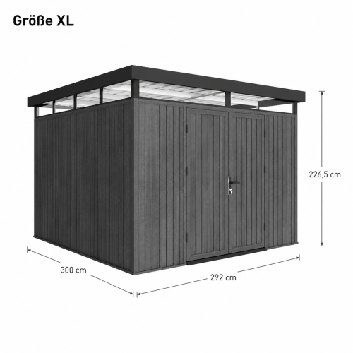 XL = 292 x 300 x 226,5